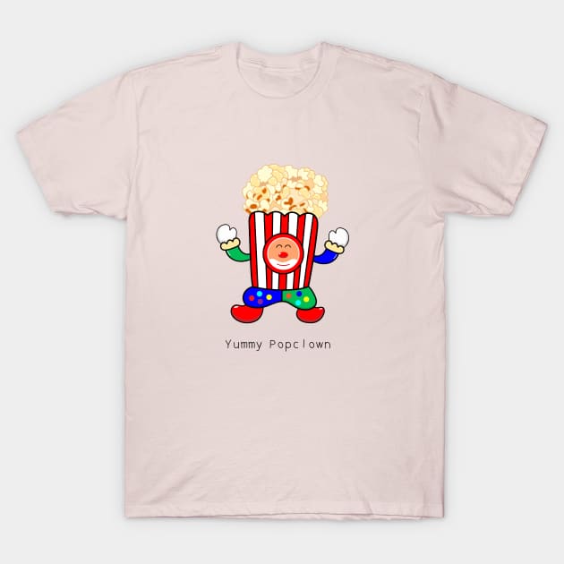 cute popcorn T-Shirt by wordspotrayal